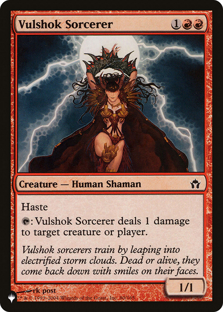 Vulshok Sorcerer [The List] | Jack's On Queen