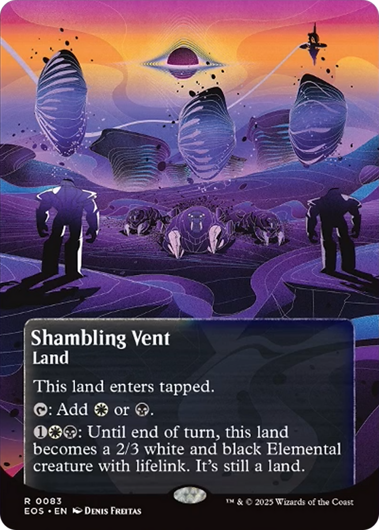 Shambling Vent (0083) (Borderless) [Edge of Eternities: Stellar Sights] | Jack's On Queen