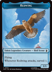 Redwing // Zabu Double-Sided Token [Marvel Super Heroes Tokens] | Jack's On Queen