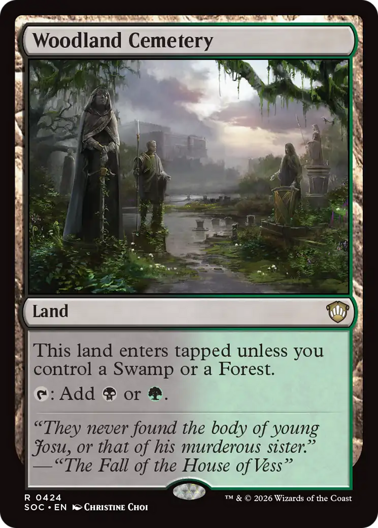 Woodland Cemetery [Secrets of Strixhaven Commander] | Jack's On Queen