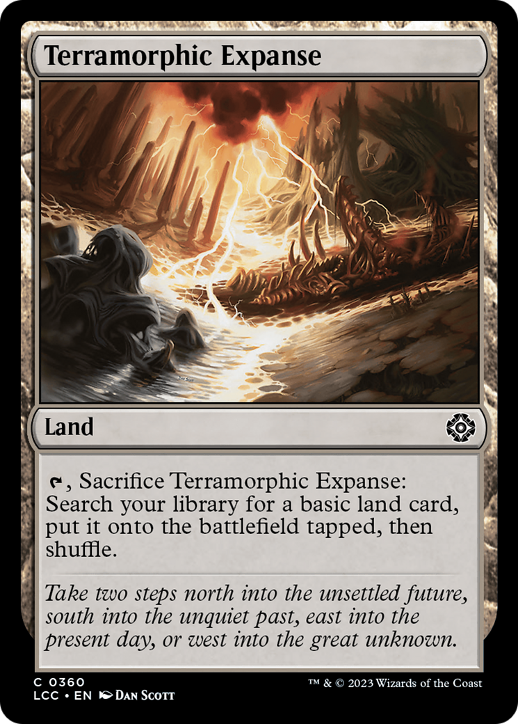 Terramorphic Expanse [The Lost Caverns of Ixalan Commander] | Jack's On Queen