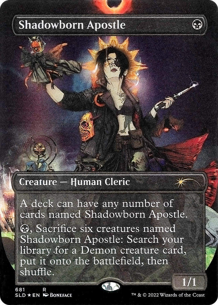 Shadowborn Apostle (681) (Borderless) [Secret Lair Drop Promos] | Jack's On Queen