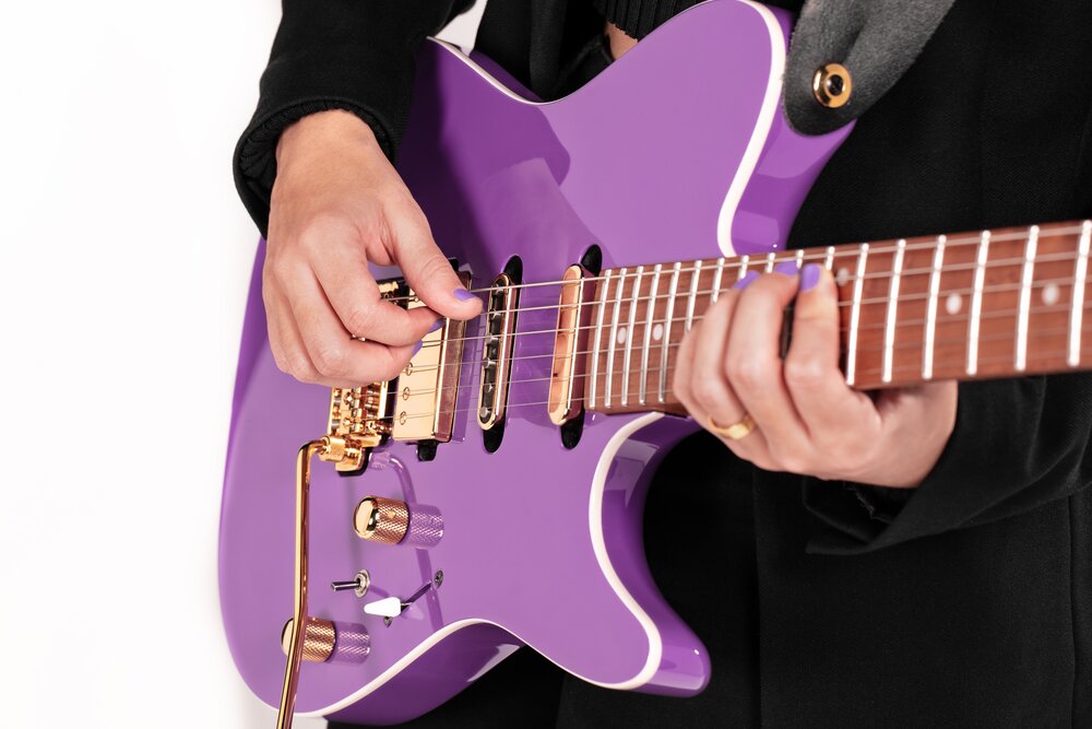 Ibanez LB1-VL Lari Basilio Signature 2021 - Violet | Jack's On Queen