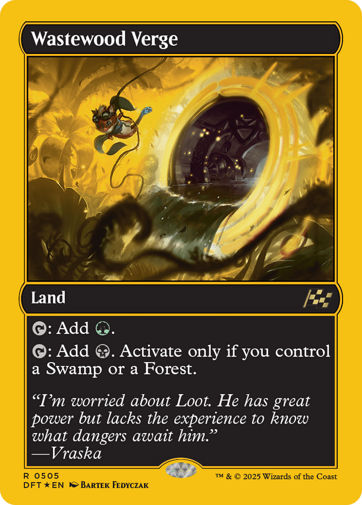 Wastewood Verge (First-Place Foil) [Aetherdrift] | Jack's On Queen