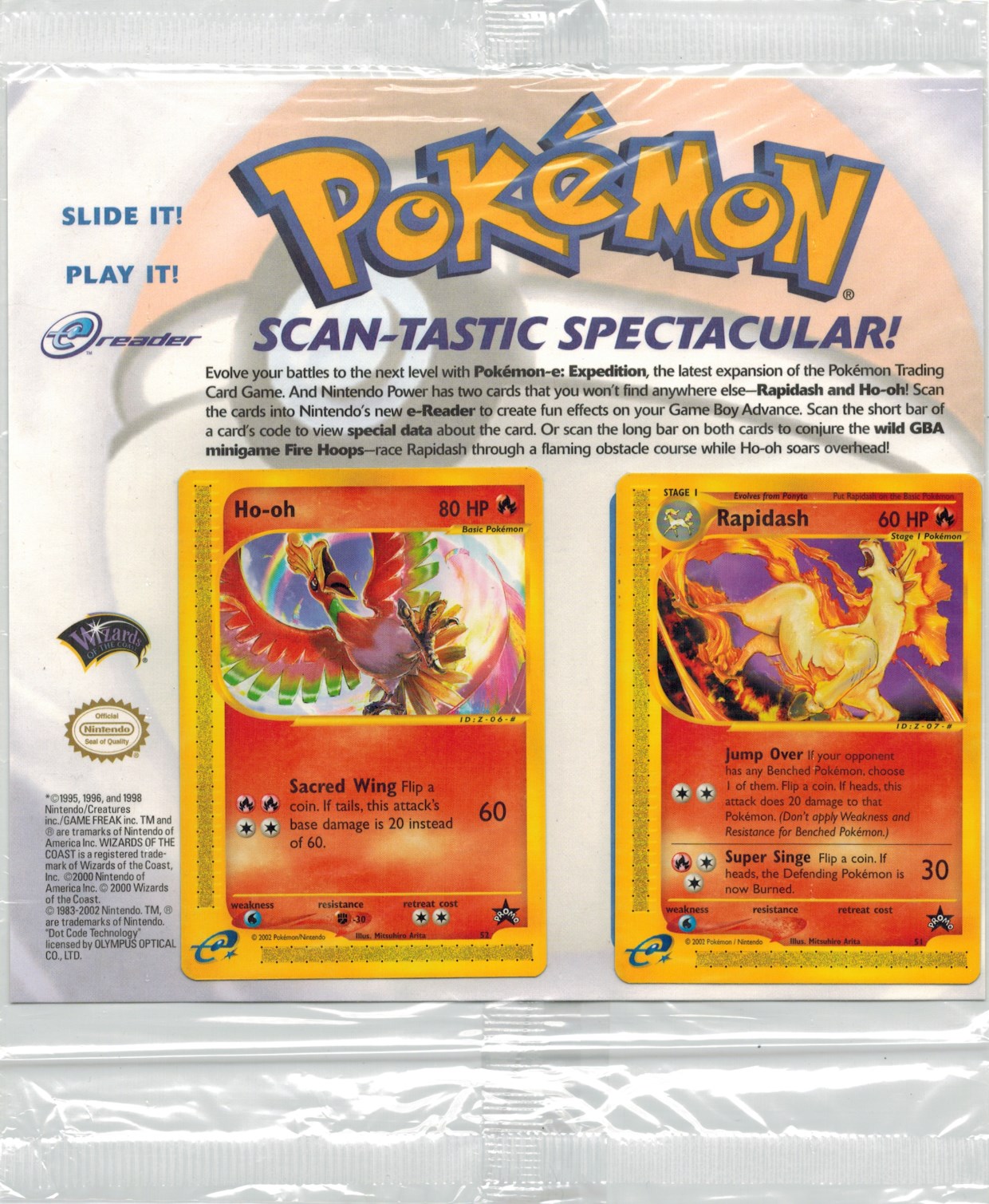 Scan-Tastic Spectacular - Promo Pack (Ho-oh & Rapidash) | Jack's On Queen