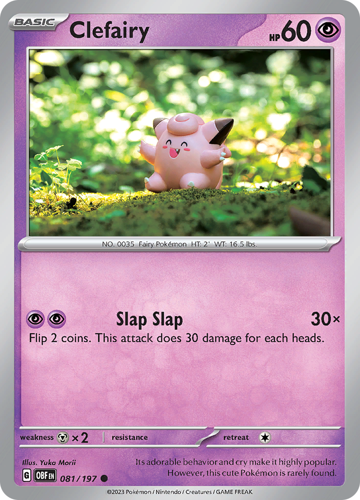 Clefairy (081/197) [Scarlet & Violet: Obsidian Flames] | Jack's On Queen