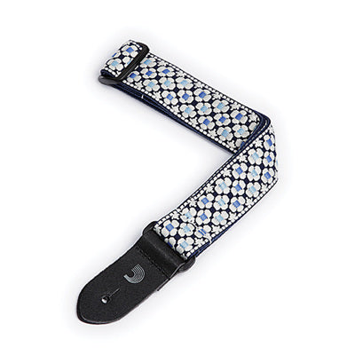 Ukulele Strap Jaquard - Blue | Jack's On Queen