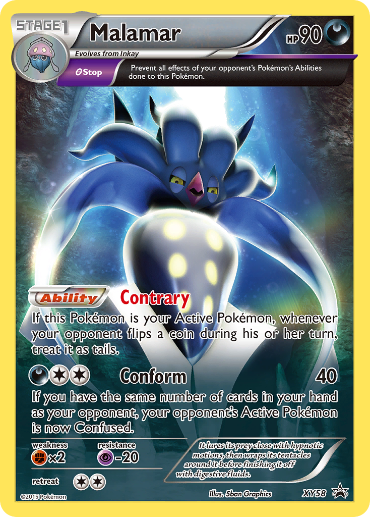 Malamar (XY58) [XY: Black Star Promos] | Jack's On Queen