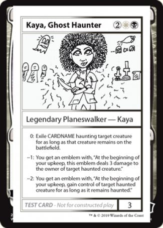Kaya, Ghost Haunter (2021 Edition) [Mystery Booster Playtest Cards] | Jack's On Queen