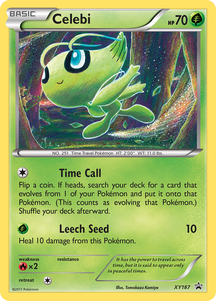 Celebi (XY187) [XY: Black Star Promos] | Jack's On Queen