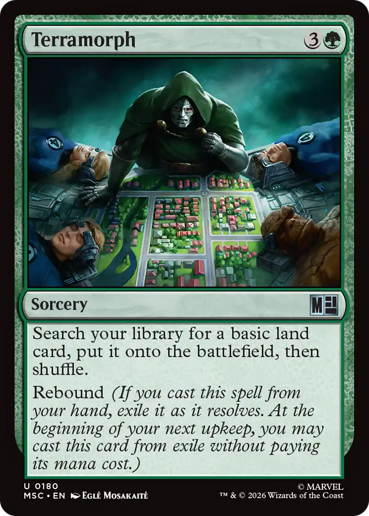 Terramorph (Surge Foil) [Marvel Super Heroes Commander] | Jack's On Queen