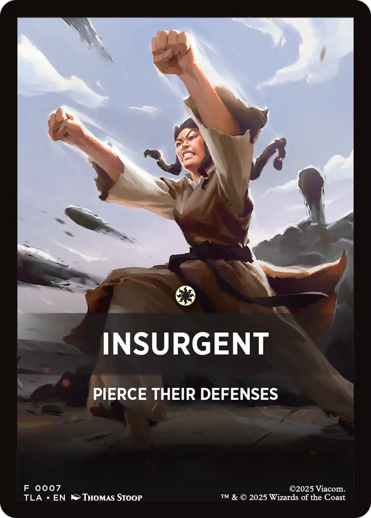 Insurgent Theme Card [Avatar: The Last Airbender Tokens] | Jack's On Queen
