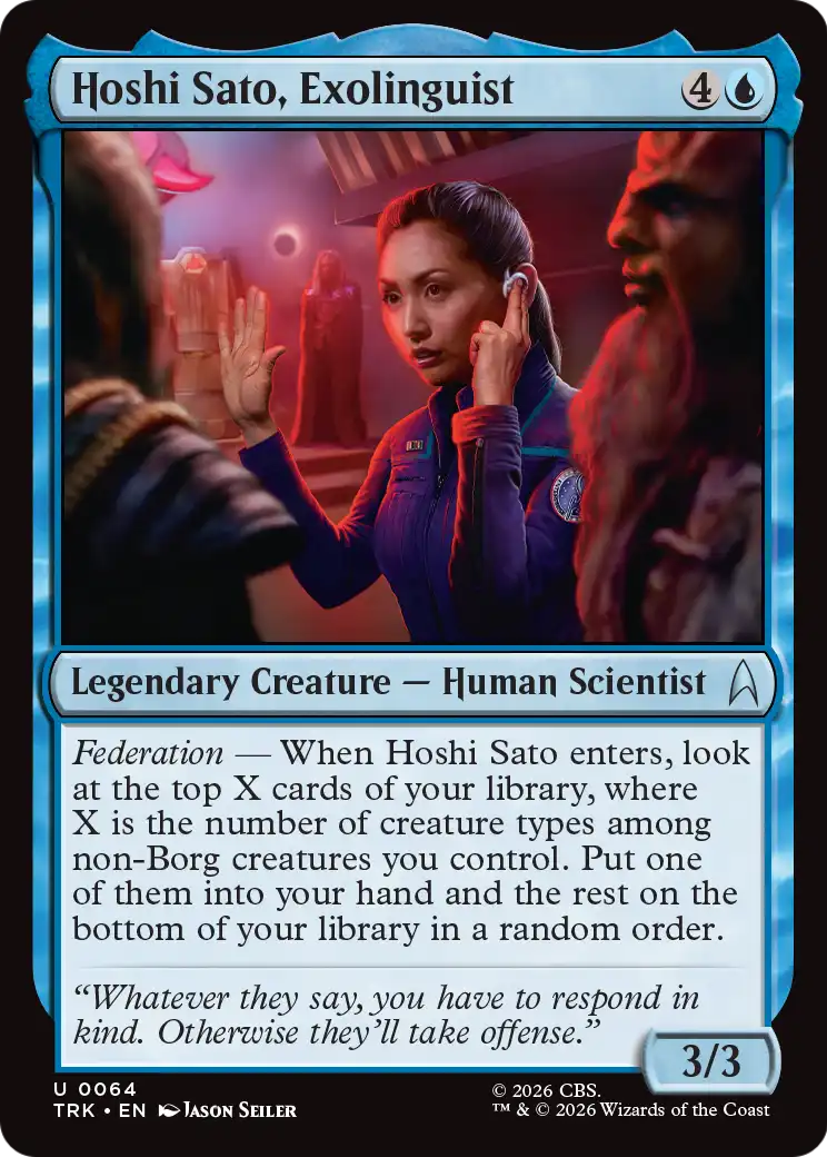 Hoshi Sato, Exolinguist [Star Trek] | Jack's On Queen