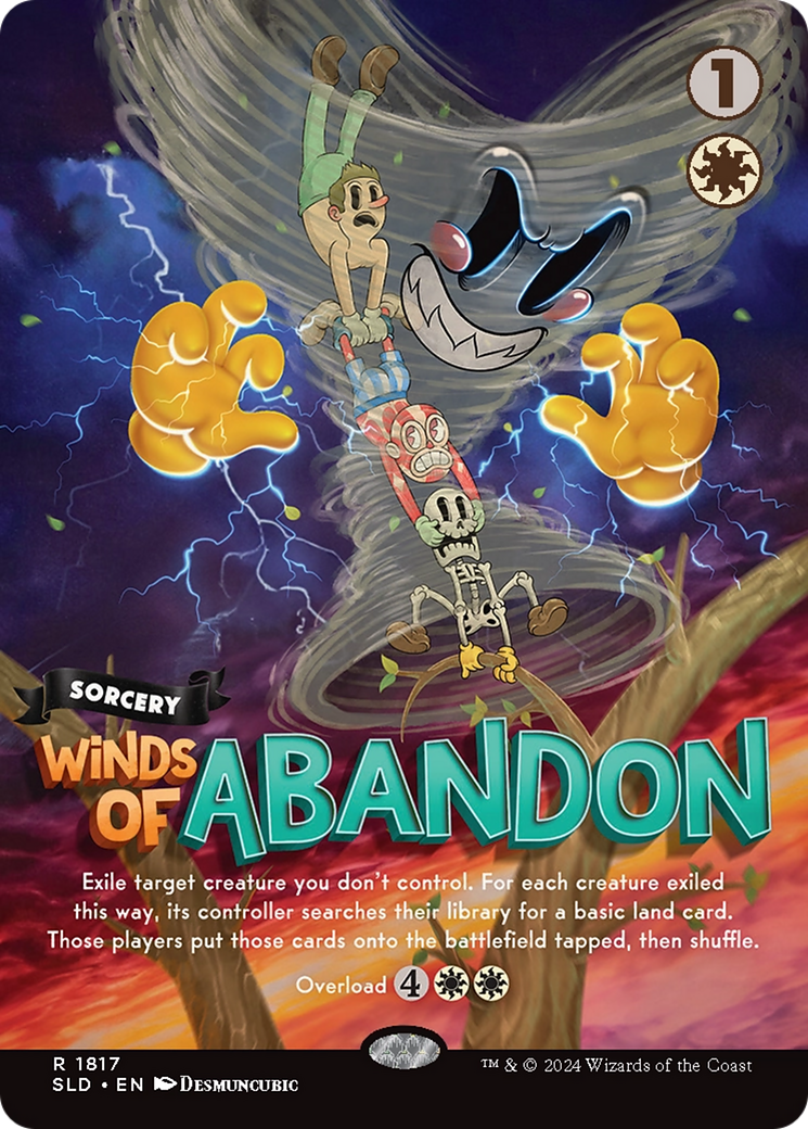 Winds of Abandon (Rainbow Foil) [Secret Lair Drop Series] | Jack's On Queen