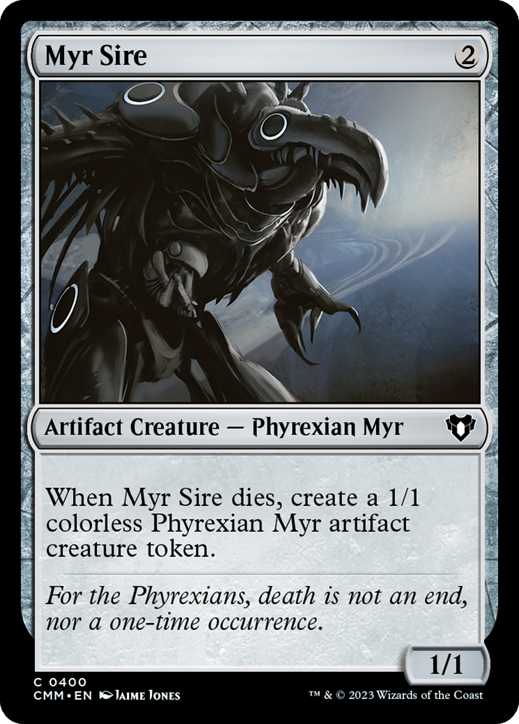 Myr Sire [Commander Masters] | Jack's On Queen