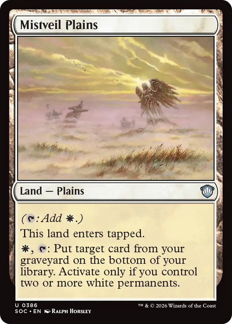 Mistveil Plains [Secrets of Strixhaven Commander] | Jack's On Queen