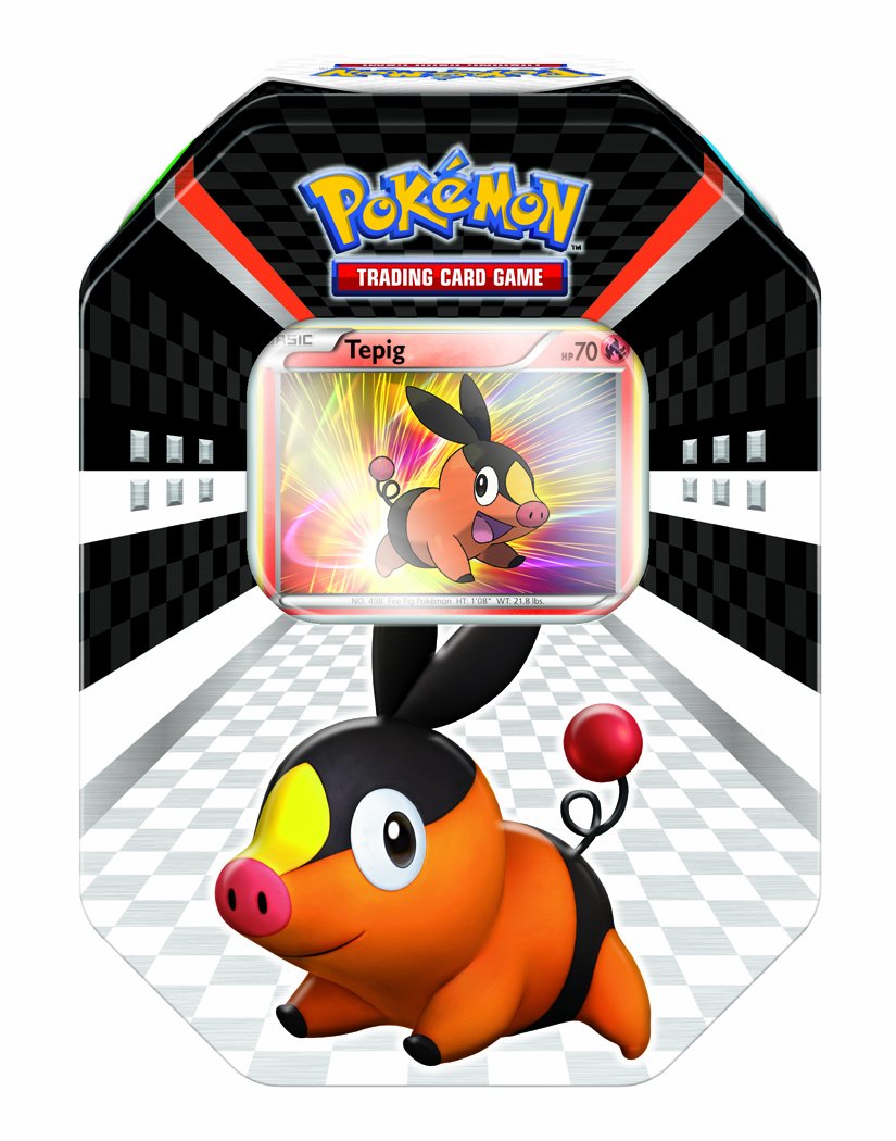 Black & White - Sneak-Peek Tin (Tepig) | Jack's On Queen