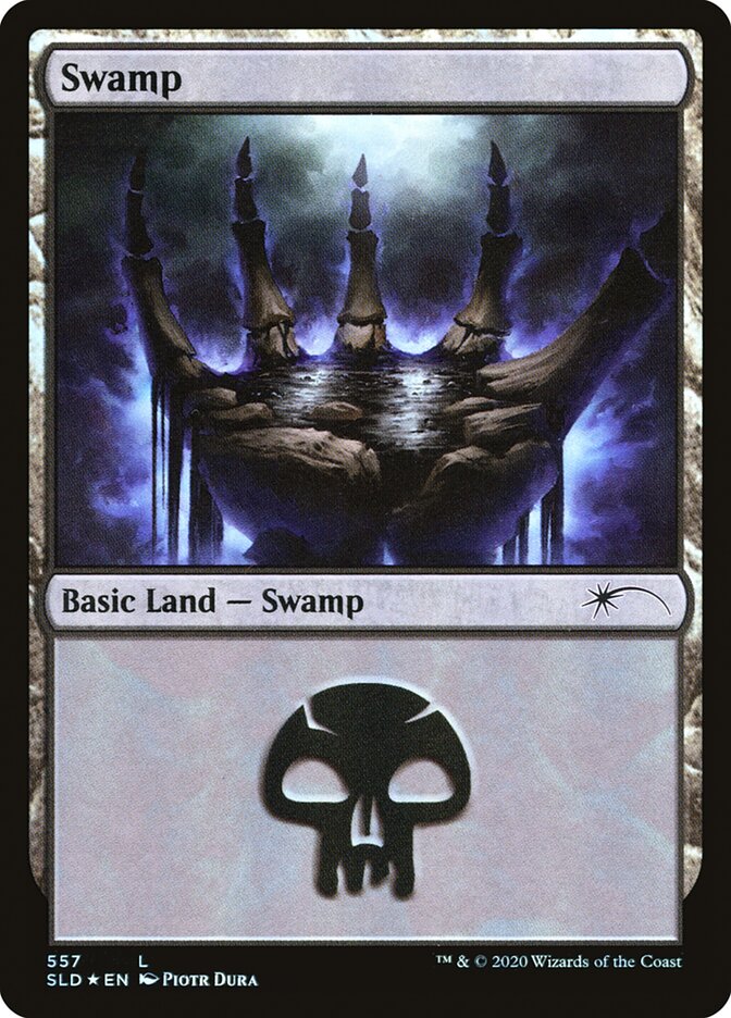 Swamp (Discarding) (557) [Secret Lair Drop Promos] | Jack's On Queen