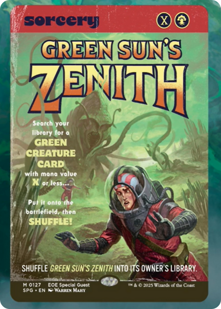 Green Sun's Zenith (Showcase) [Edge of Eternities Special Guests] | Jack's On Queen