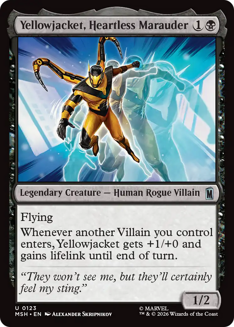 Yellowjacket, Heartless Marauder [Marvel Super Heroes] | Jack's On Queen