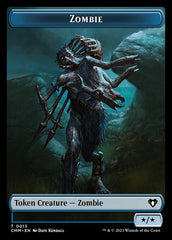 Soldier // Zombie (0013) Double-Sided Token [Commander Masters Tokens] | Jack's On Queen