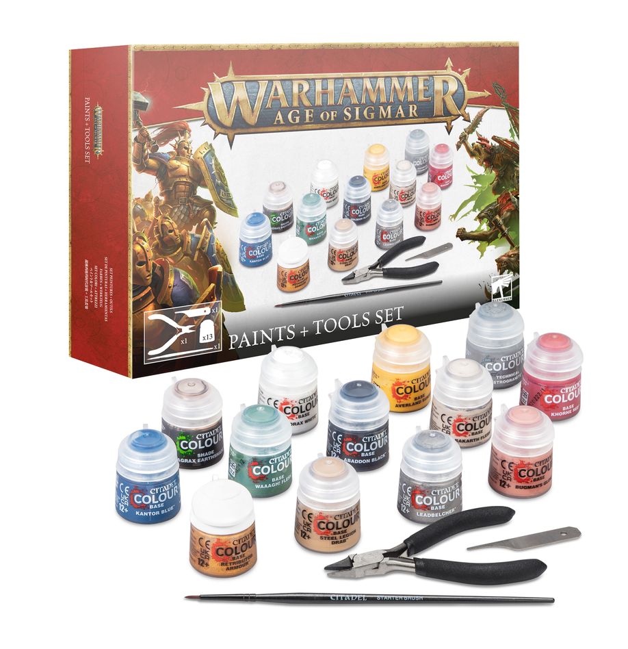 AGE OF SIGMAR PAINTS + TOOLS | Jack's On Queen