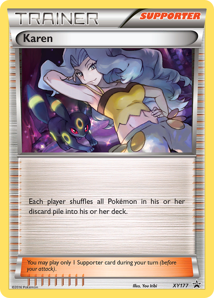 Karen (XY177) [XY: Black Star Promos] | Jack's On Queen