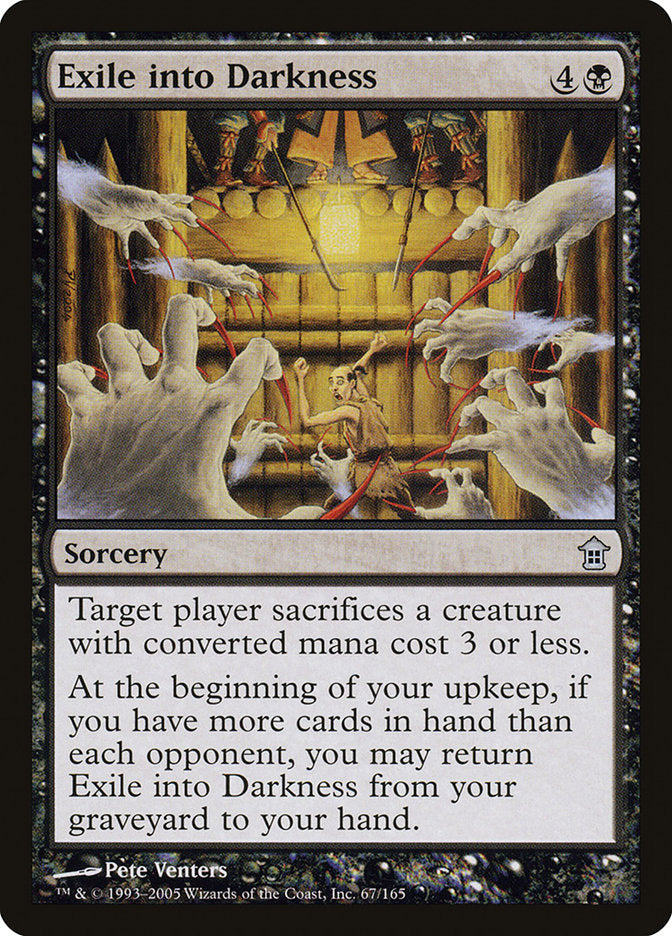 Exile into Darkness [Saviors of Kamigawa] | Jack's On Queen