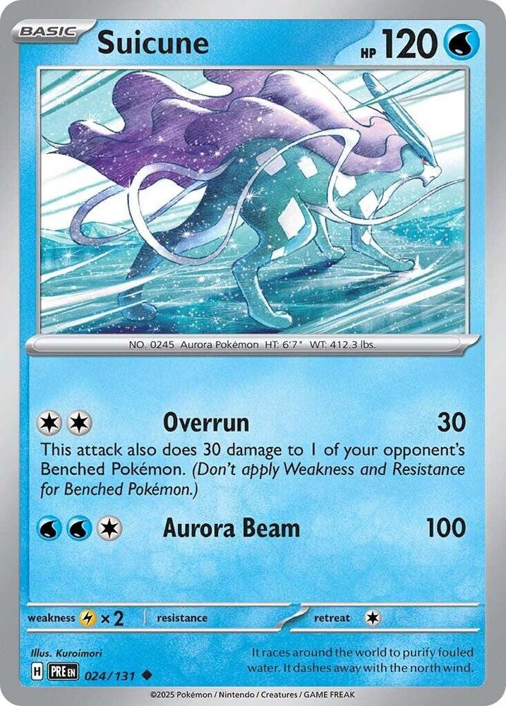 Suicune (024/131) [Scarlet & Violet: Prismatic Evolutions] | Jack's On Queen