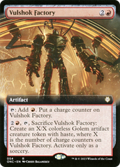 Vulshok Factory (Extended Art) [Phyrexia: All Will Be One Commander] | Jack's On Queen