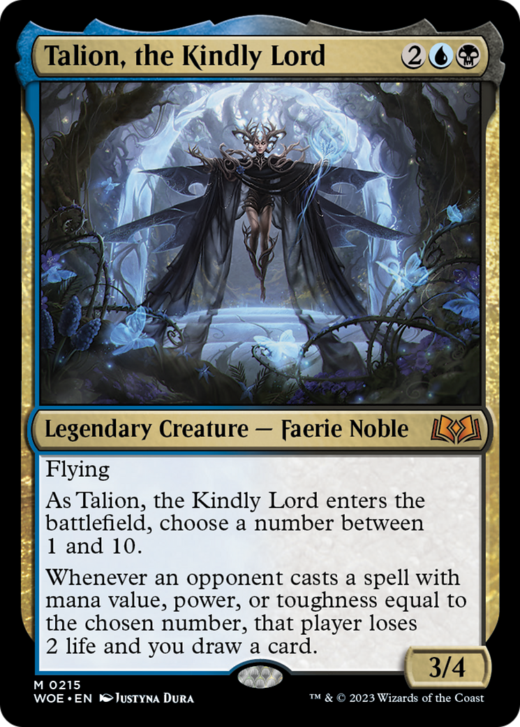 Talion, the Kindly Lord [Wilds of Eldraine] | Jack's On Queen