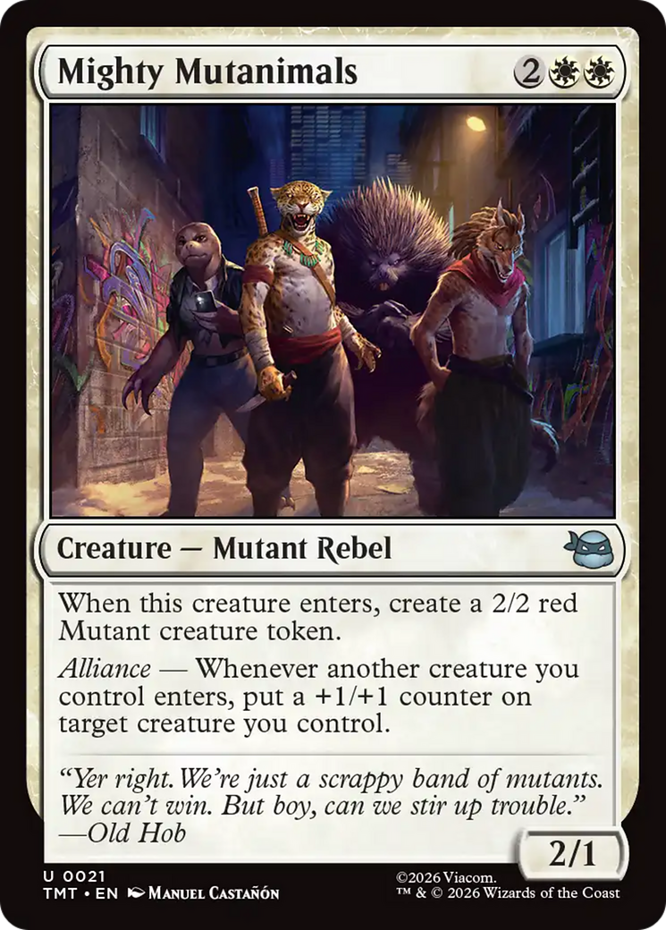 Mighty Mutanimals [Teenage Mutant Ninja Turtles] | Jack's On Queen