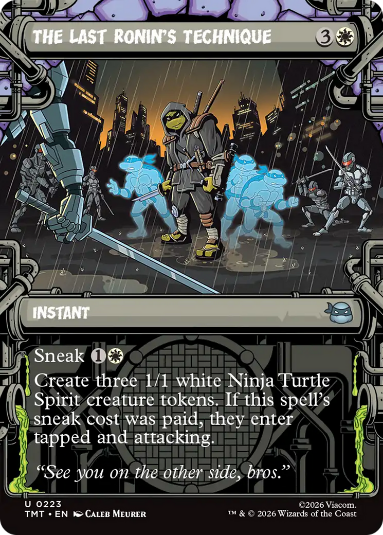 The Last Ronin's Technique (Showcase) [Teenage Mutant Ninja Turtles] | Jack's On Queen