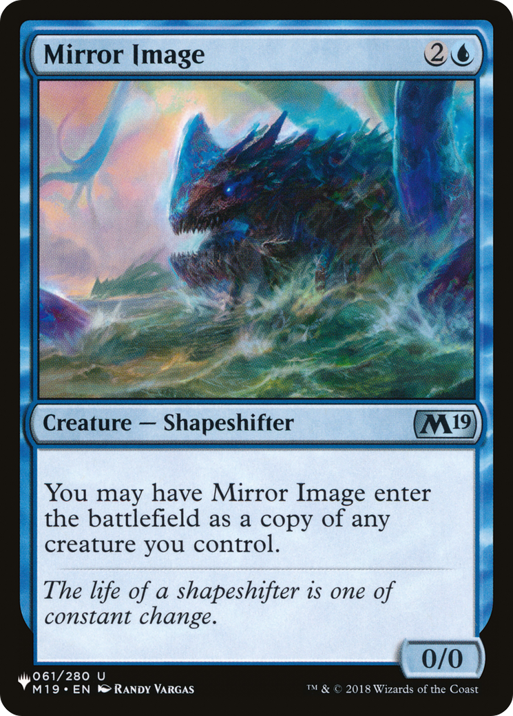 Mirror Image [The List Reprints] | Jack's On Queen