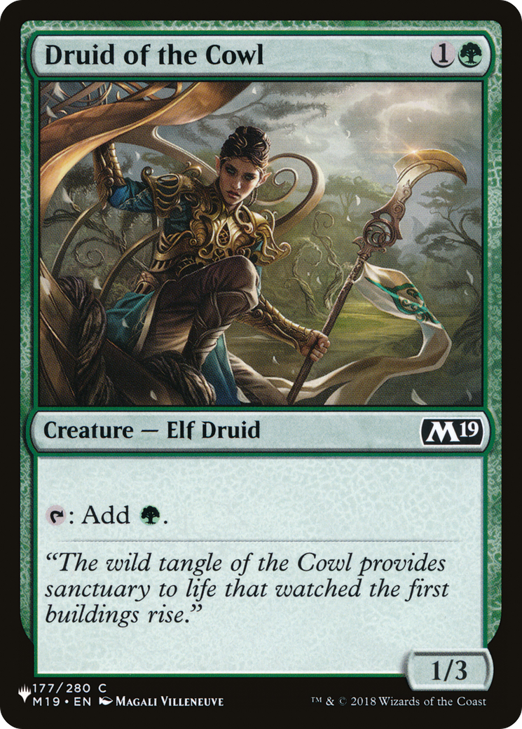 Druid of the Cowl [The List] | Jack's On Queen