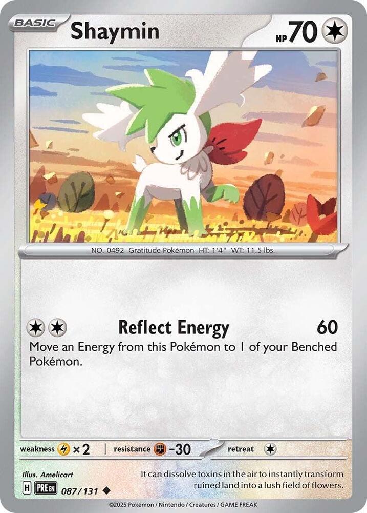 Shaymin (087/131) [Scarlet & Violet: Prismatic Evolutions] | Jack's On Queen
