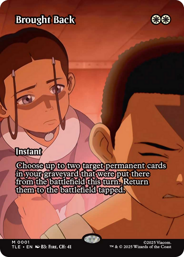 Brought Back (Borderless) [Avatar: The Last Airbender: Eternal-Legal] | Jack's On Queen