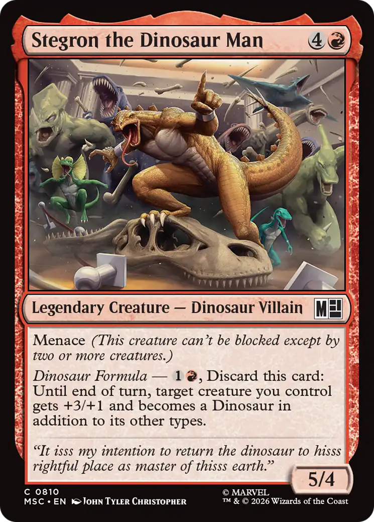 Stegron the Dinosaur Man [Marvel Super Heroes Commander] | Jack's On Queen
