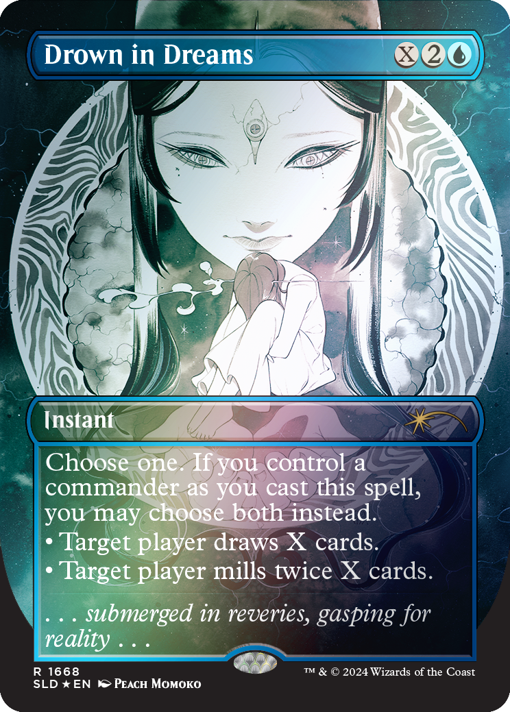 Drown in Dreams (Rainbow Foil) [Secret Lair Drop Series] | Jack's On Queen