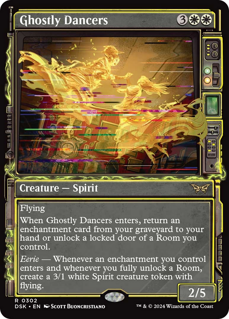 Ghostly Dancers (Showcase) [Duskmourn: House of Horror] | Jack's On Queen