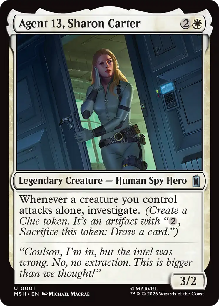 Agent 13, Sharon Carter [Marvel Super Heroes] | Jack's On Queen