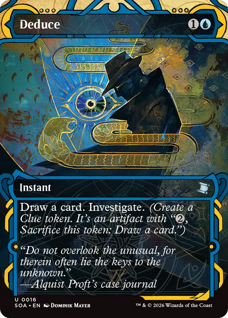 Deduce [Secrets of Strixhaven: Mystical Archive] | Jack's On Queen