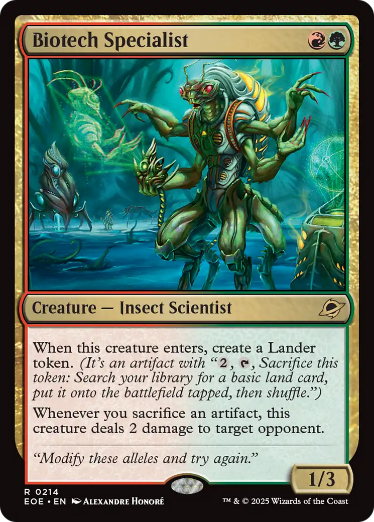 Biotech Specialist [Edge of Eternities] | Jack's On Queen