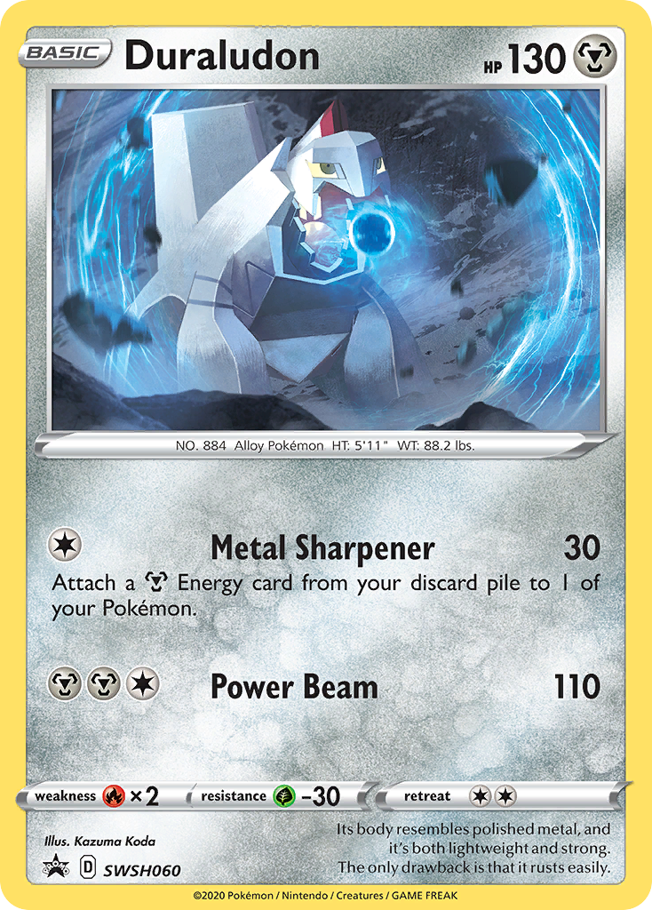 Duraludon (SWSH060) [Sword & Shield: Black Star Promos] | Jack's On Queen