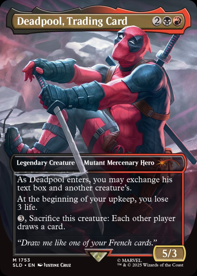MTG Secret Lair x MARVEL Deadpool | Jack's On Queen