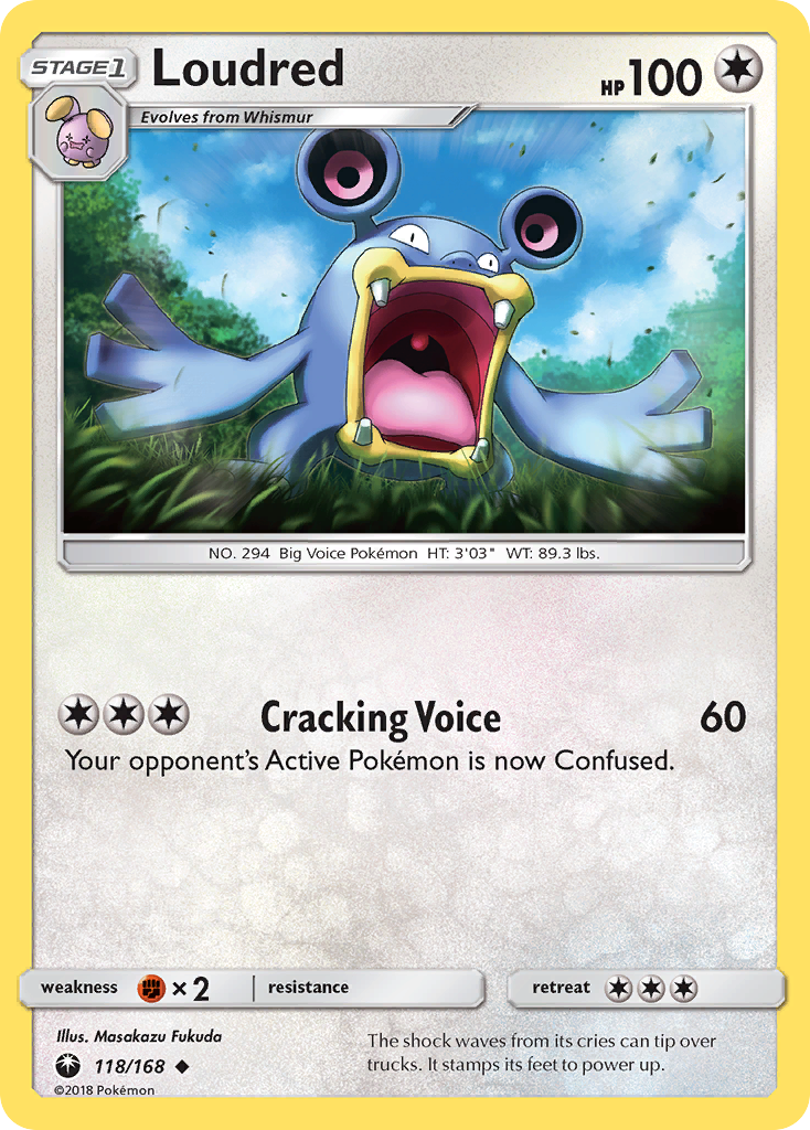 Loudred (118/168) [Sun & Moon: Celestial Storm] | Jack's On Queen