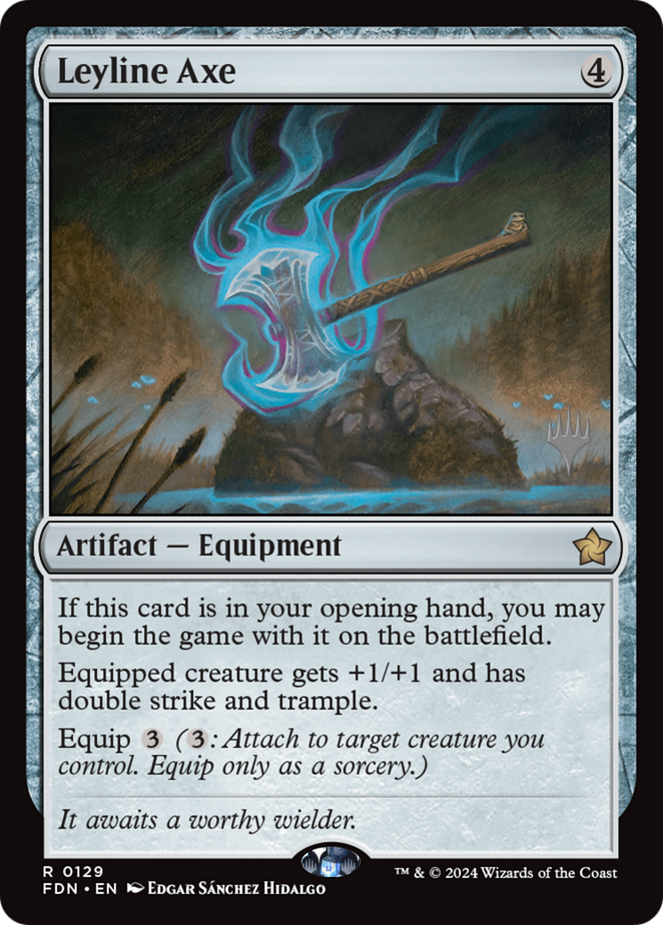 Leyline Axe [Foundations Promos] | Jack's On Queen