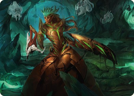 Glissa Sunslayer Art Card [Phyrexia: All Will Be One Art Series] | Jack's On Queen