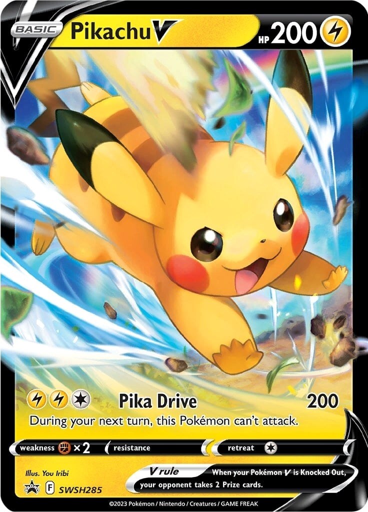 Pikachu V (SWSH285) [Sword & Shield: Black Star Promos] | Jack's On Queen