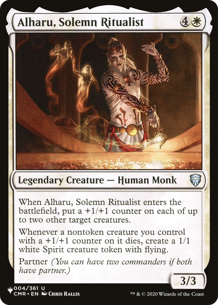 Alharu, Solemn Ritualist [The List Reprints] | Jack's On Queen